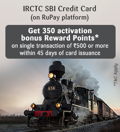 Apply SBI IRCTC Credit Card Online